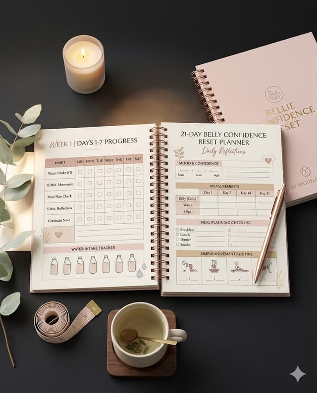 Open Planner / Workbook Mockup